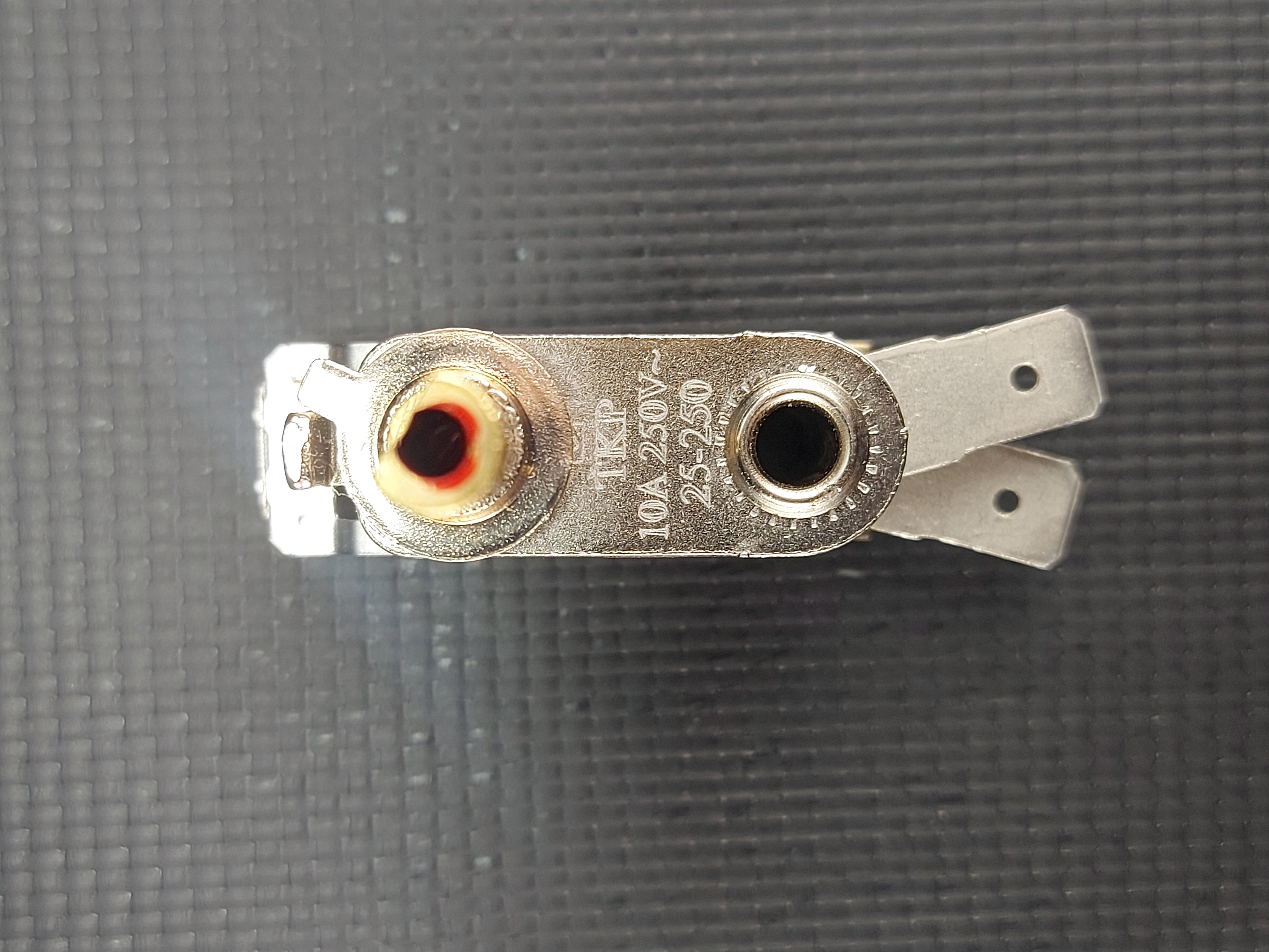 Биметаллический регулируемый термостат 25-250С ТКР-4 10A/250V