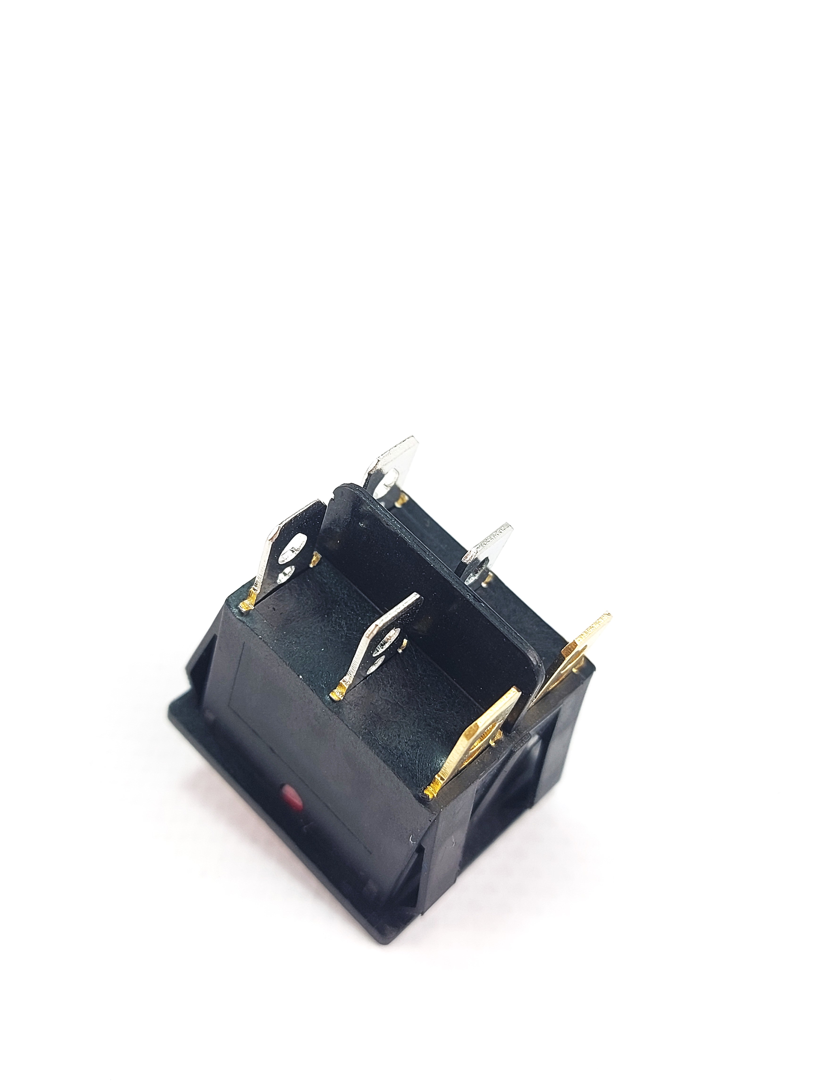 Переключатель двухклавишный (рокерный) KCD3 ON-OFF 10A/250V красный