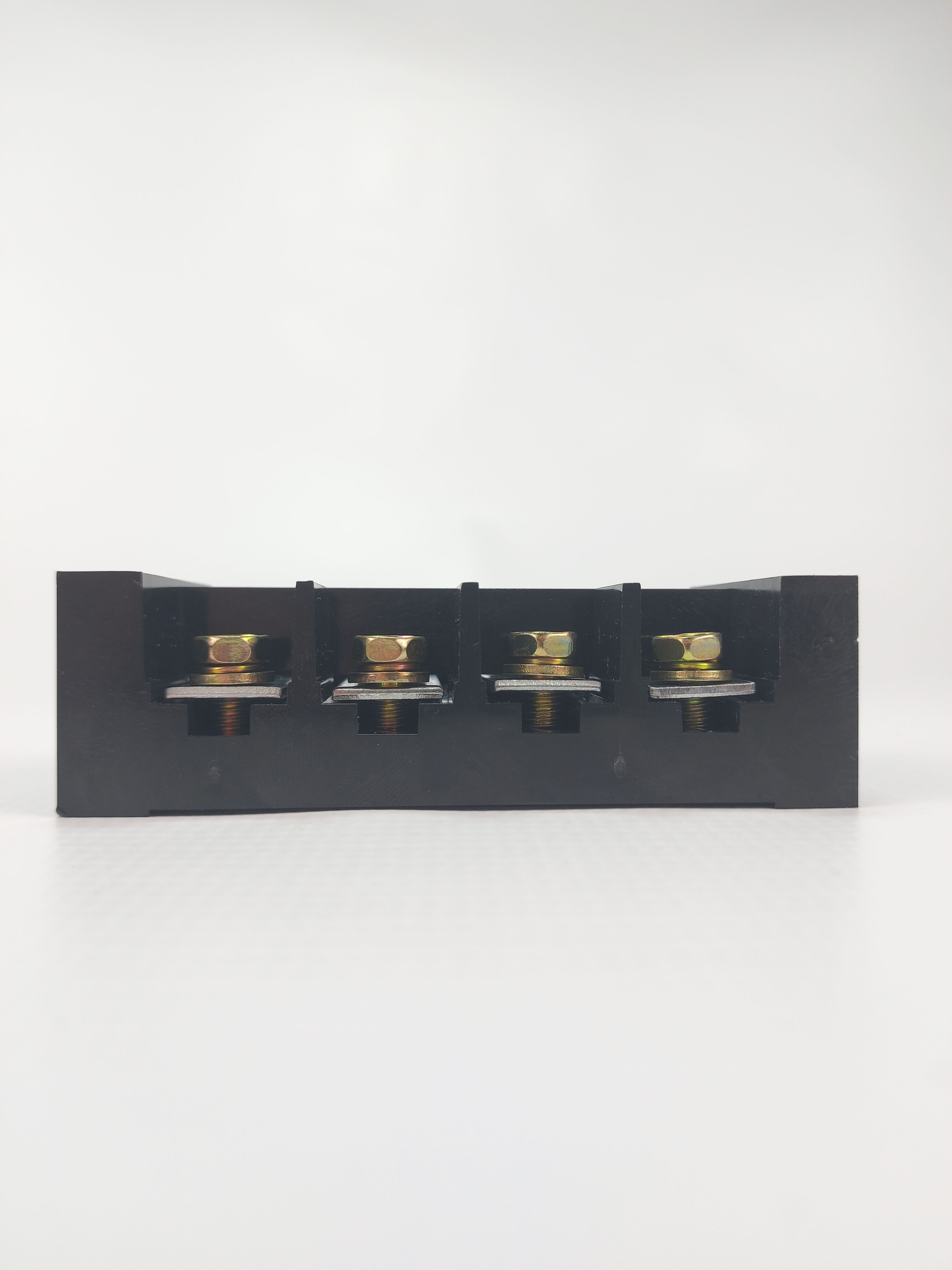 Клеммная колодка винтовая с крышкой TB-10004 600В/100А