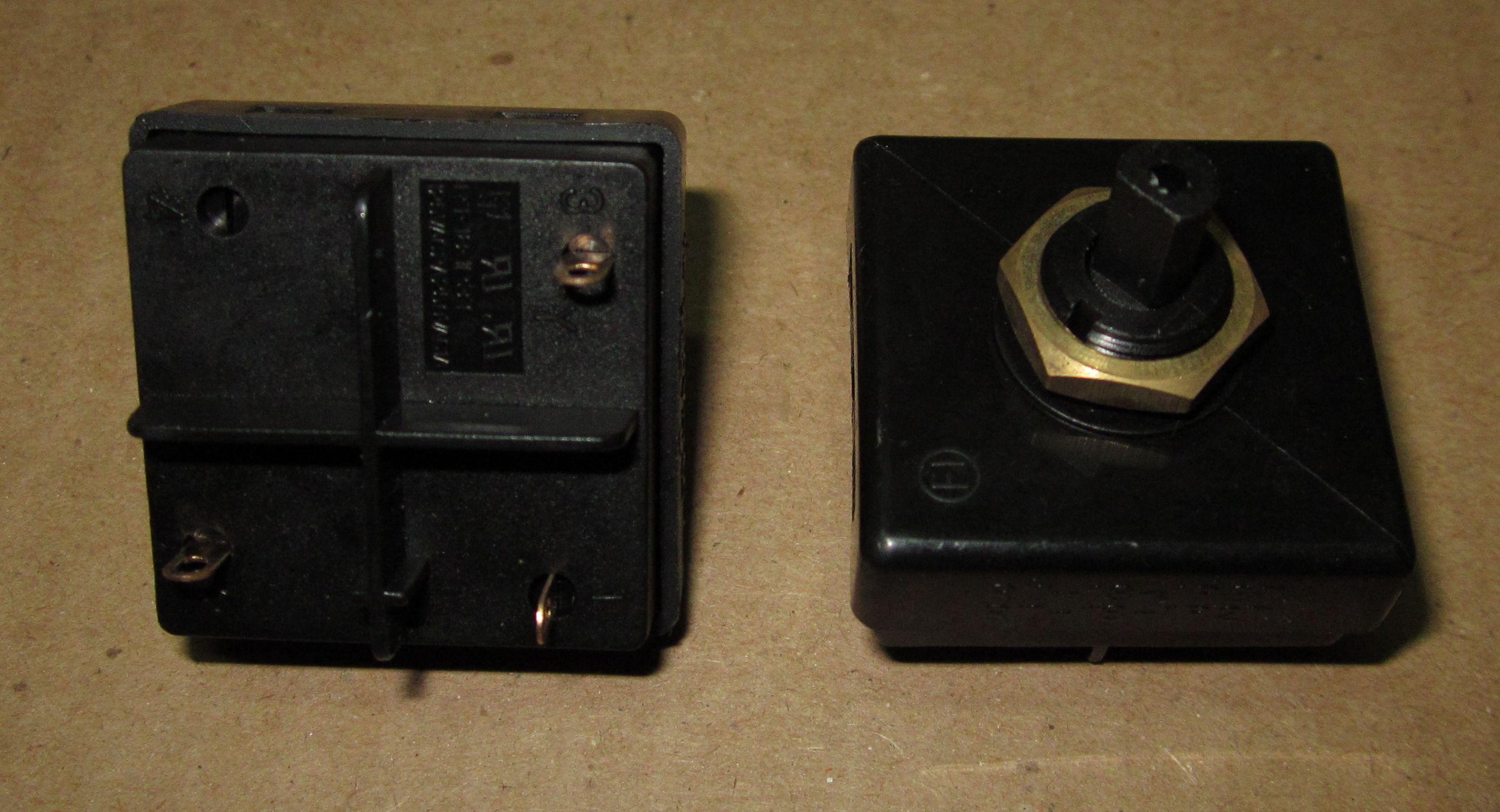 Галетный переключатель RT-18-3P on-off