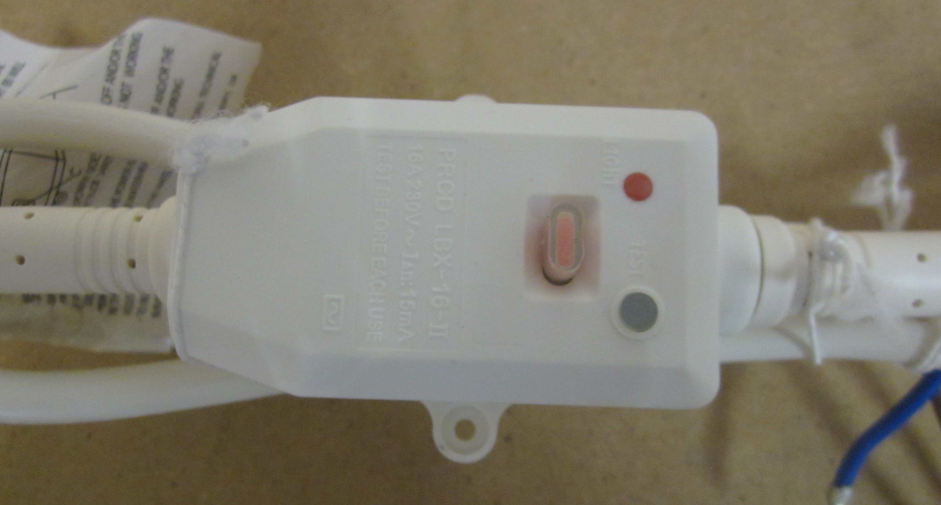 Кабель питания с УЗО 16А для водонагревателя ARISTON (MTS 65150965)