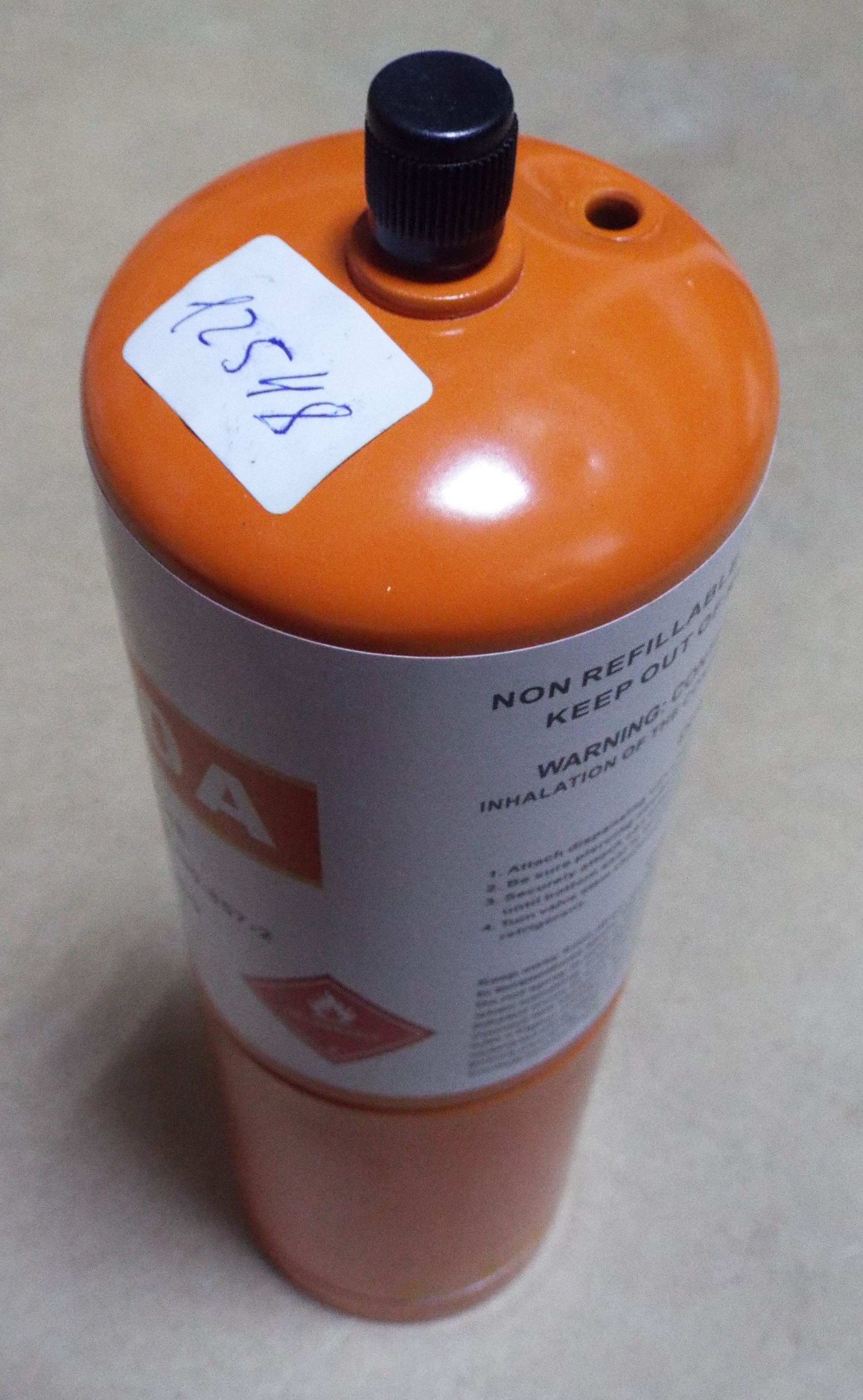 Фреон / Refrigerant R-600a (0,420 кг.) (с клапаном) 