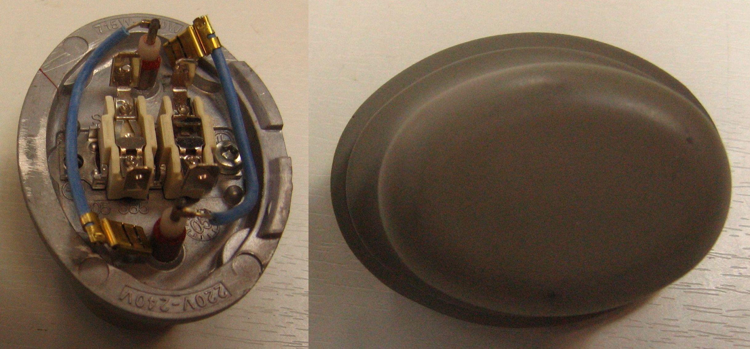 BRAUN ТЭН Нагреватель пароварки 3216 "BRAUN" 715-850W (3216621)