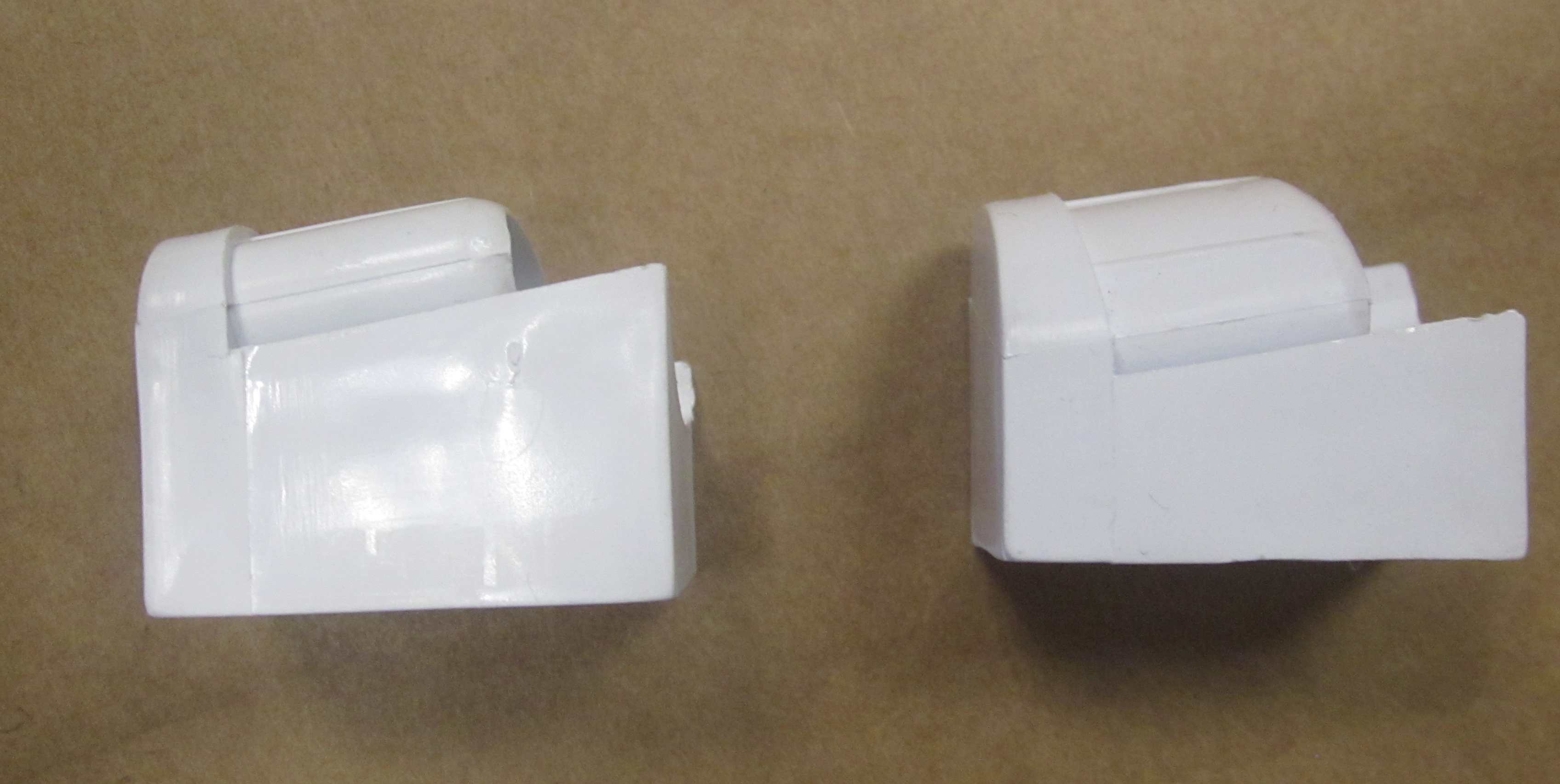 Дарина / DARINA Крепление ручки духовки мод. GM441 (пара), белое (01041645)