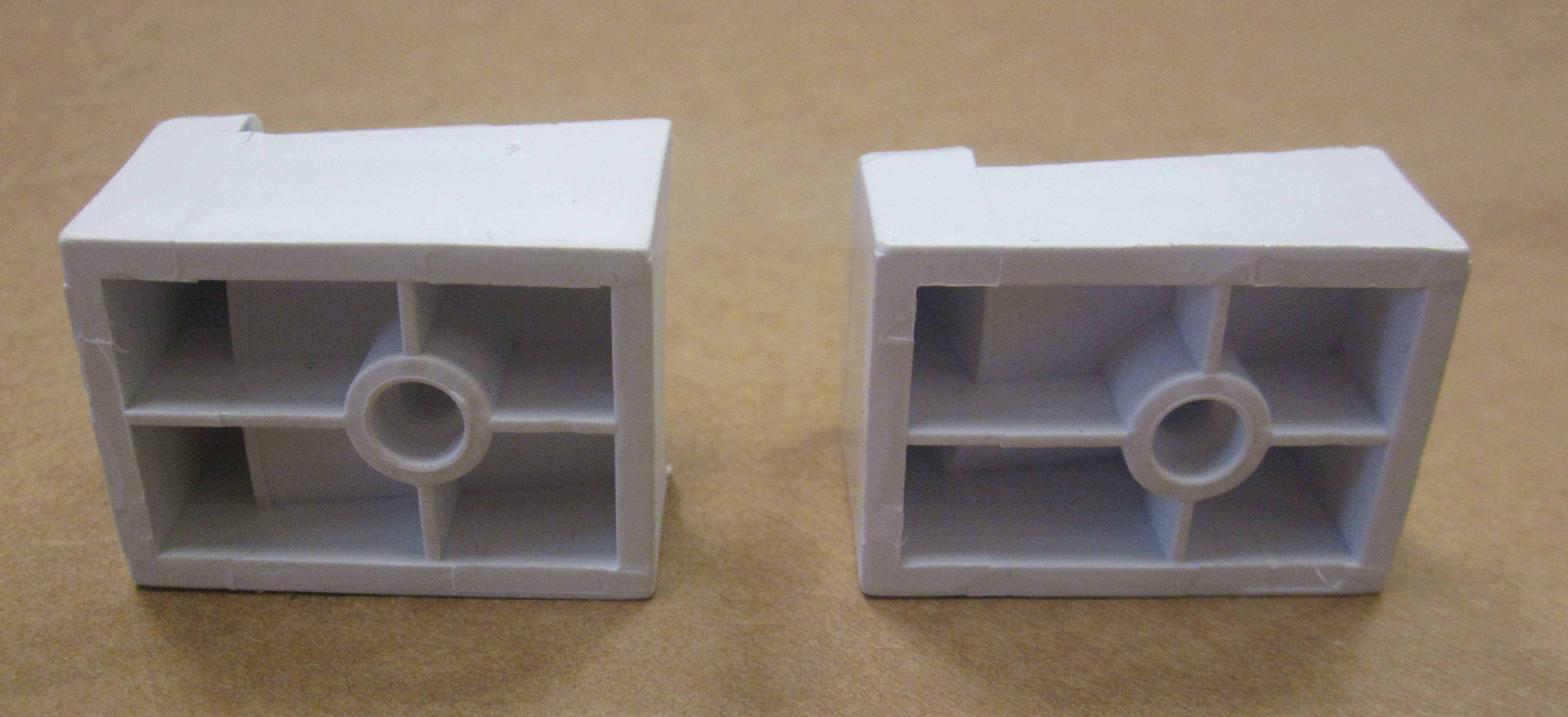 Дарина / DARINA Крепление ручки духовки мод. GM441 (пара), белое (01041645)