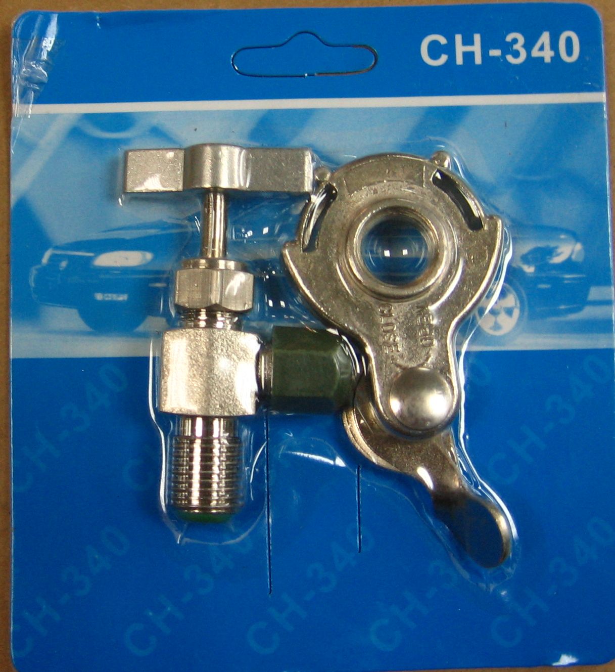 Вентиль для баллона с фреоном CТ-340 (R-134) (00102332)