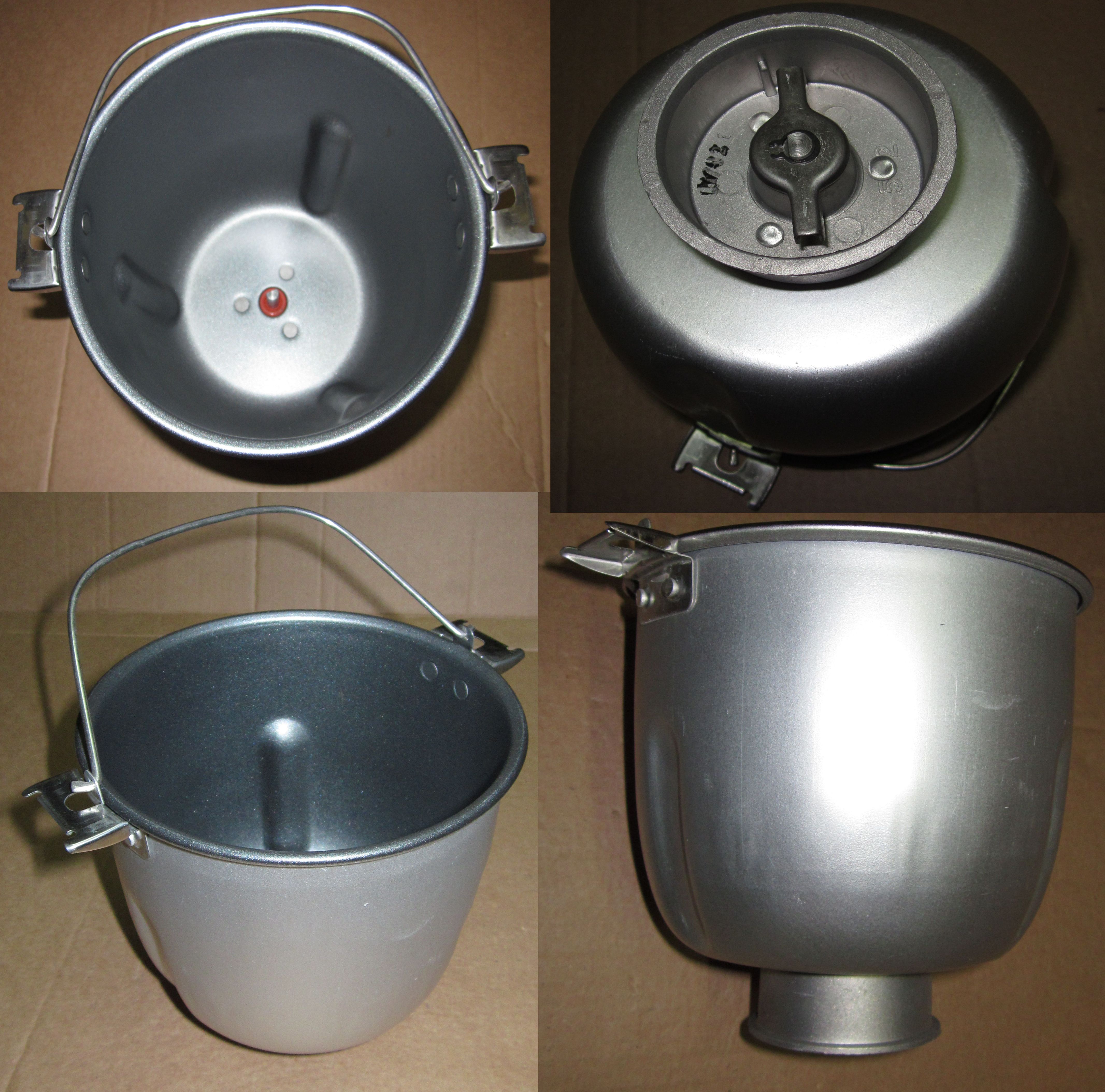 Ведро (форма) для хлебопечки TEFAL круглое (SS-187114 / 1500187114)
