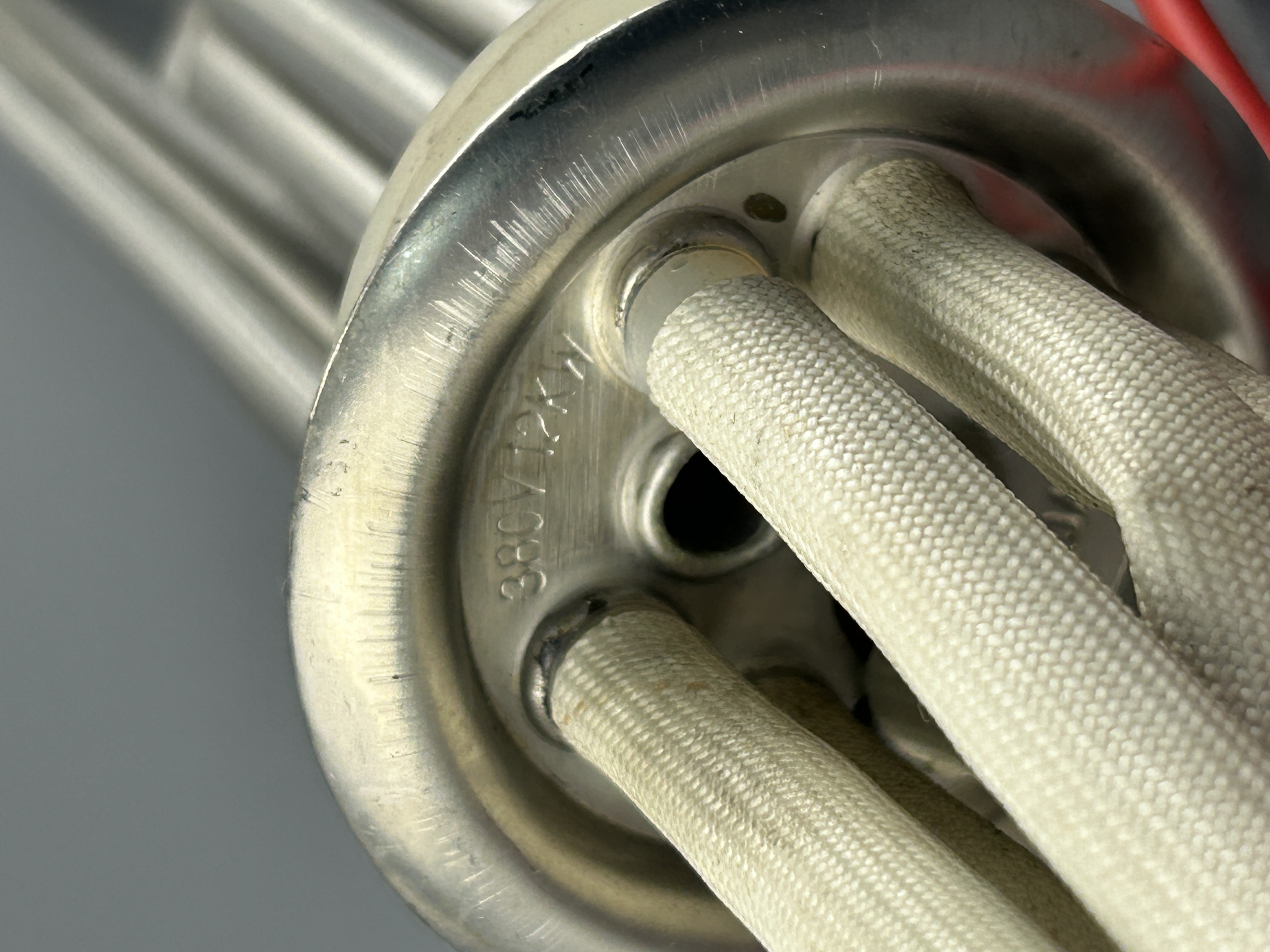 ТЭН фланец RF D64 12000W 380V нержавейка с прокладкой