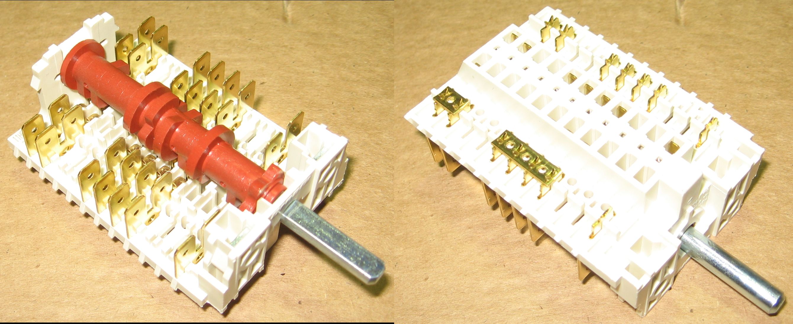 Переключатель  6 позиционный 11HE-009 AMICA / HANSA (8062049 / 860705 / 8062892)