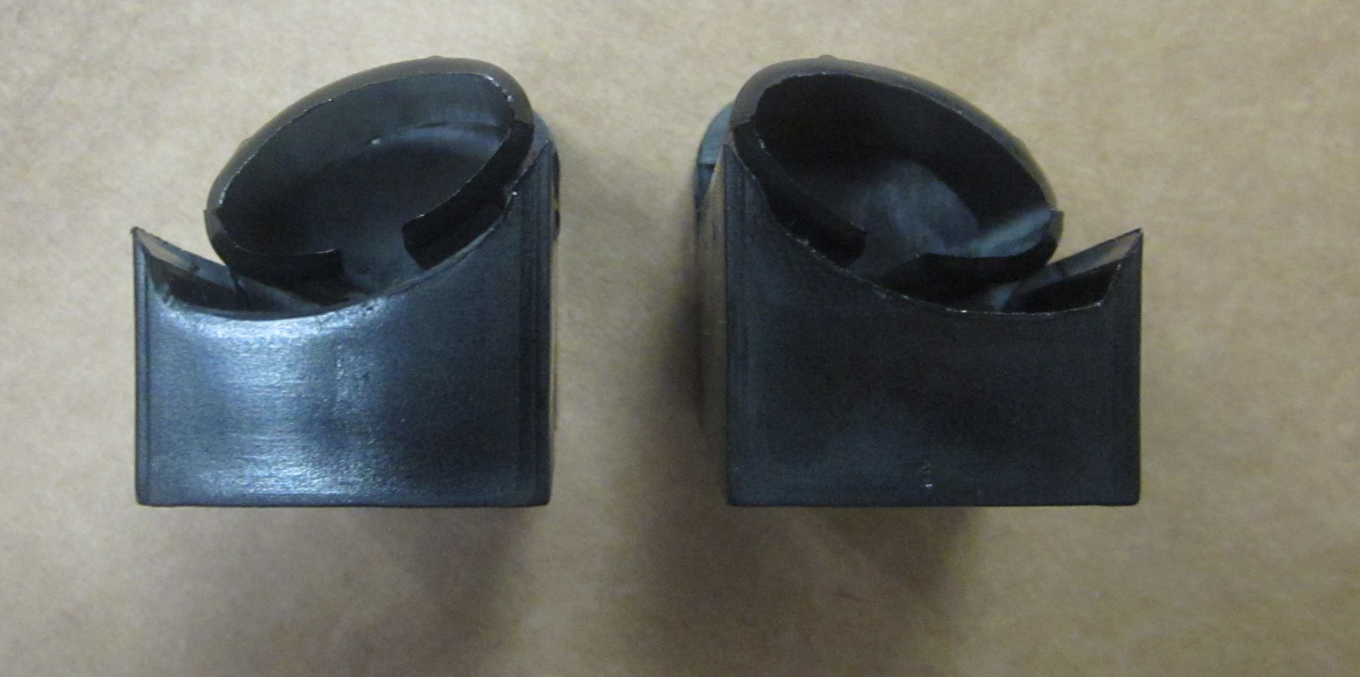 Дарина / DARINA Крепление ручки духовки мод. GM441 (пара), черное (01041622)