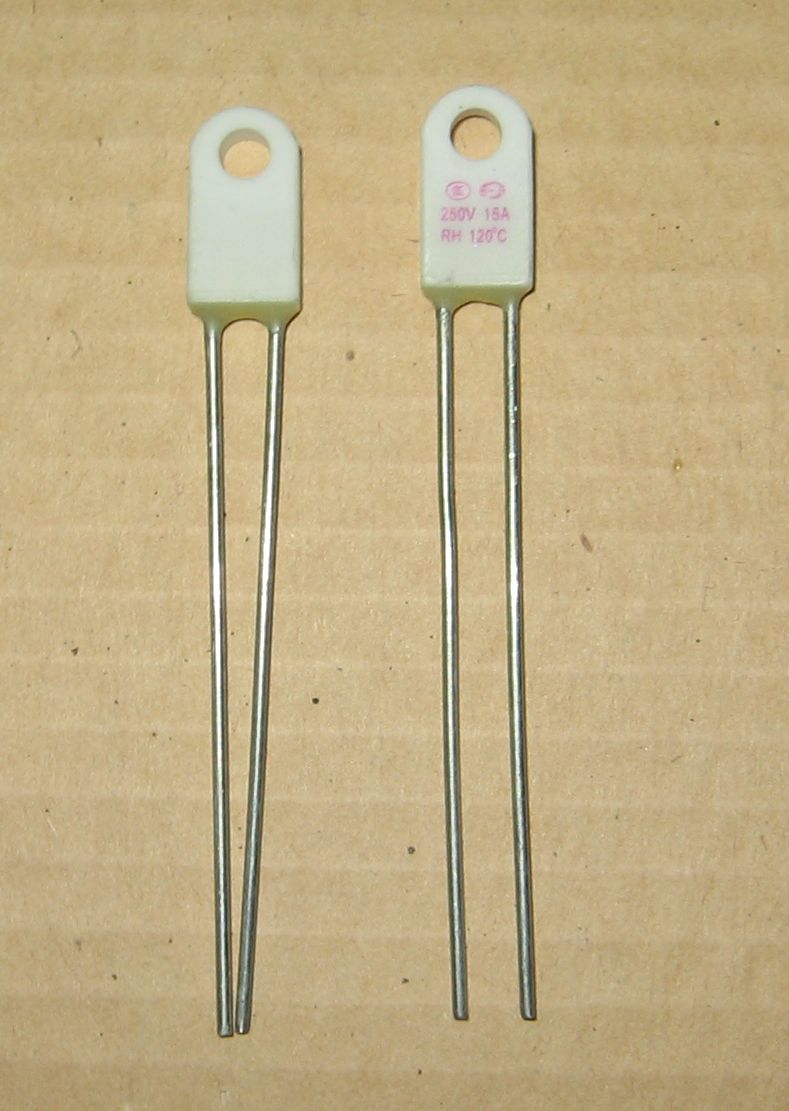 Термопредохранитель керамический TZ D-120 TERM 15A 120*С (подкова)