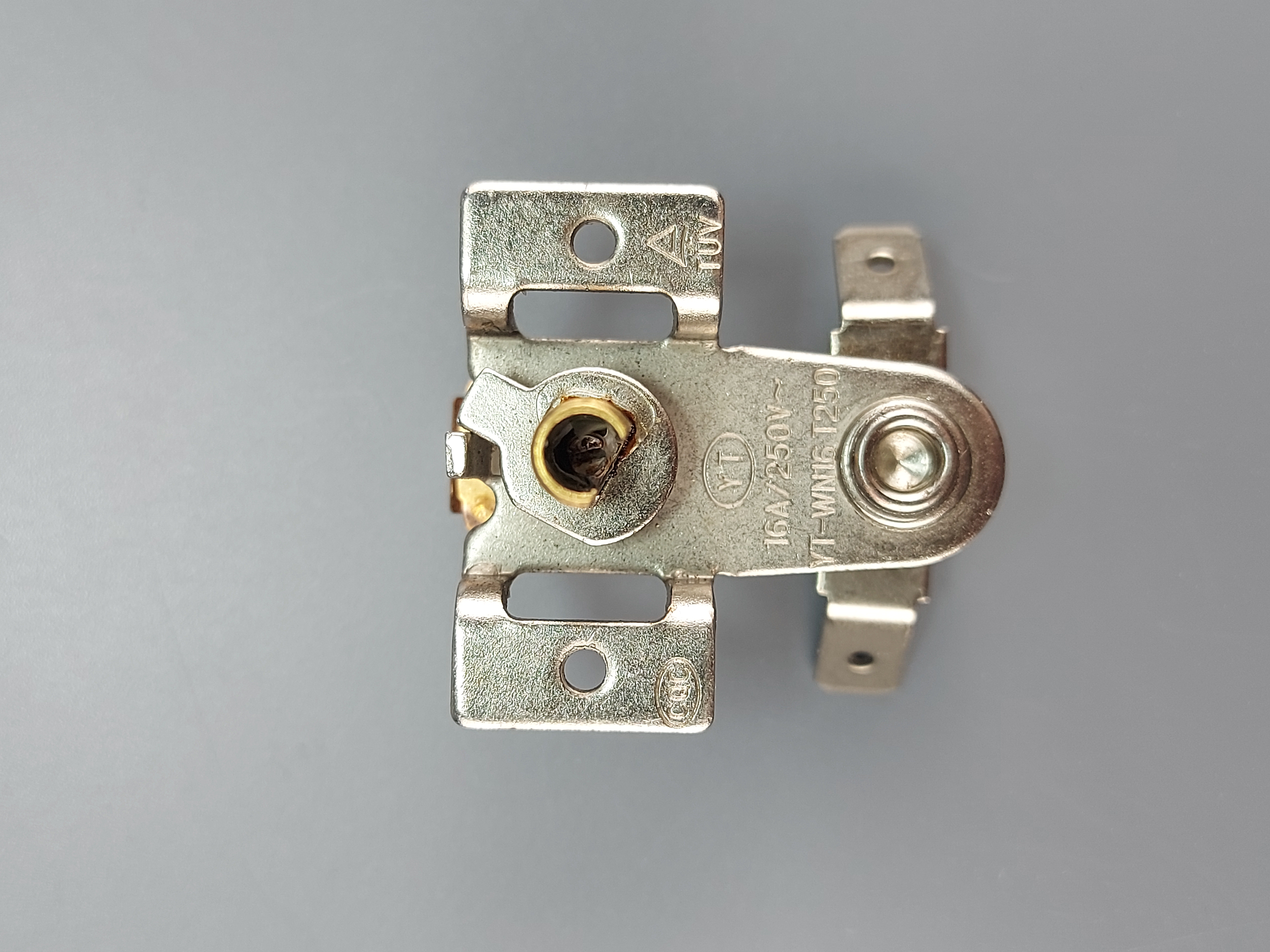 Биметаллический регулируемый термостат 0-85С YT-WN16 16A/250V