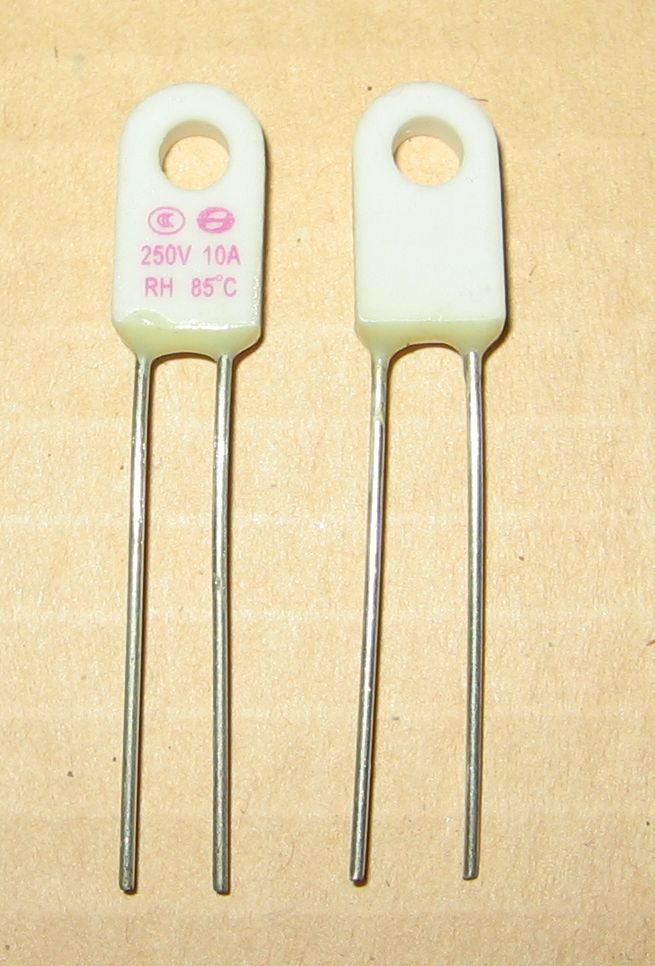 Термопредохранитель керамический TZ D-085 TERM 10A 85*С (подкова)