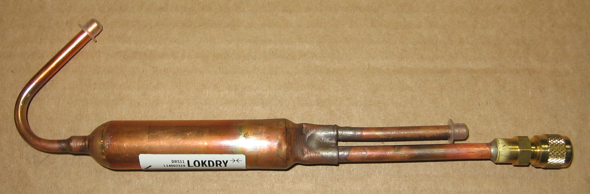 Фильтр осушитель (с клапаном "Шредера") VULCAN LOKRING (111356 с 058189)