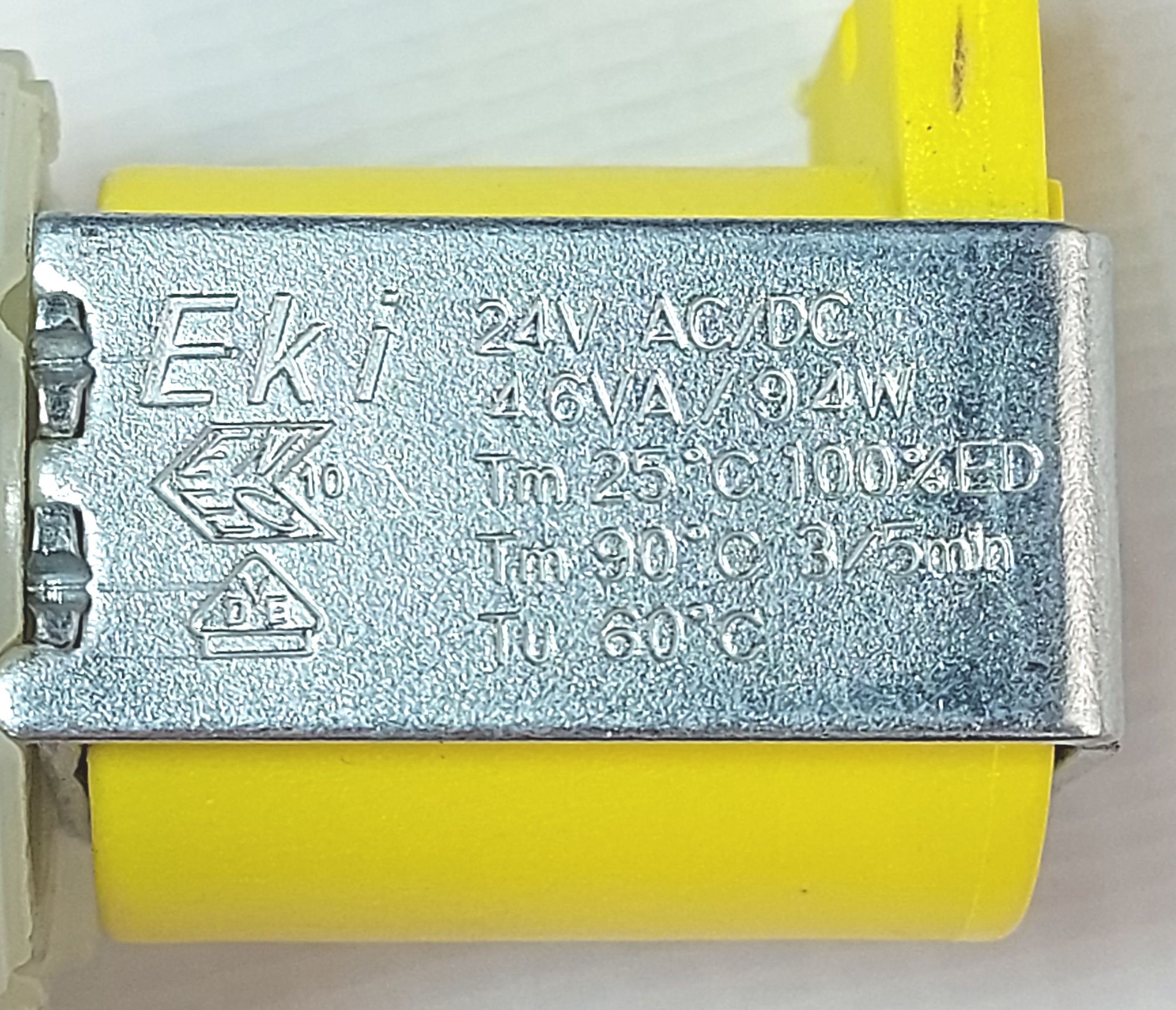 Электромагнитный клапан для стиральной машины 1Wx180 24V (62AB004 / AV5258) 