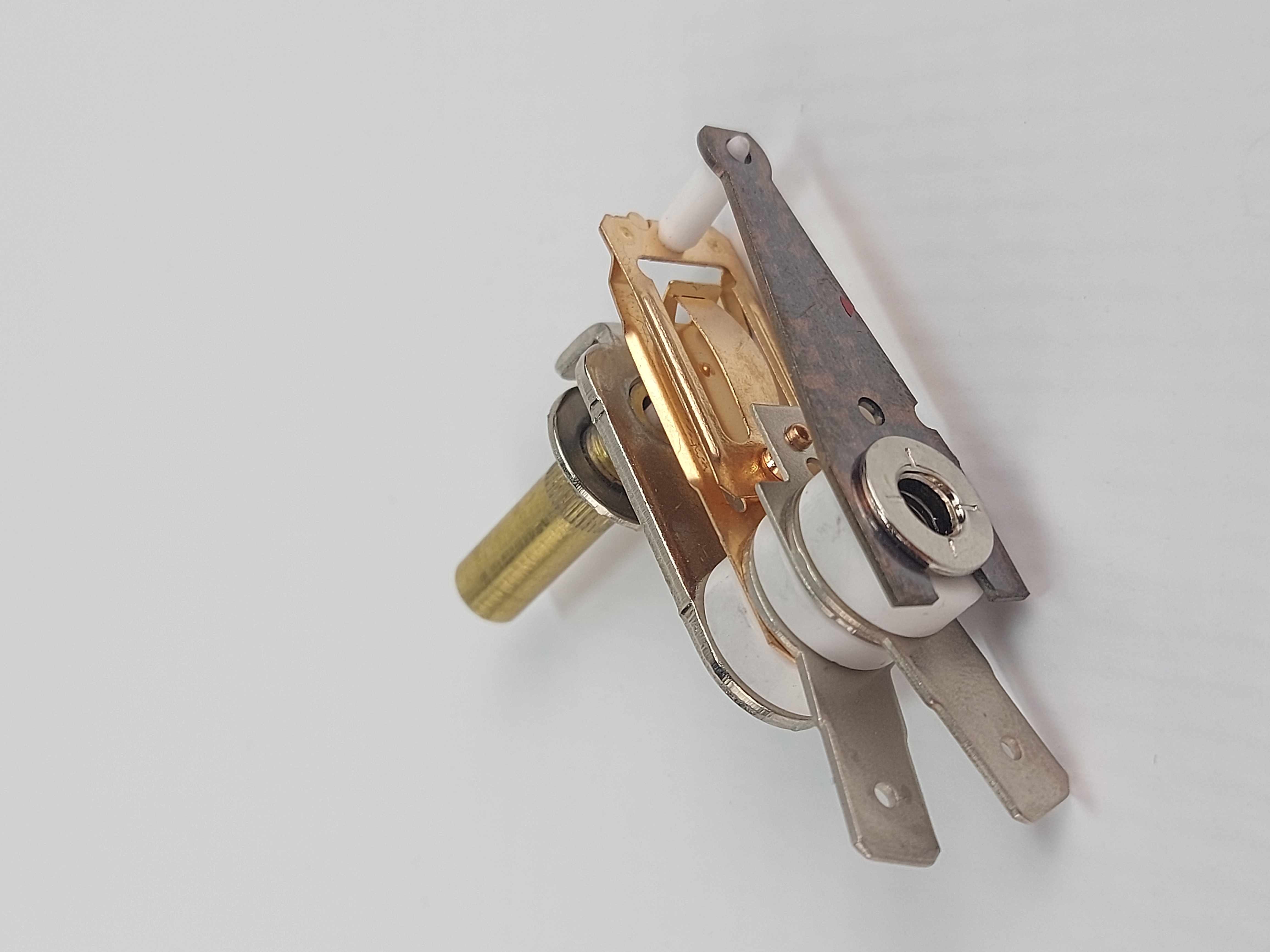 Биметаллический регулируемый термостат 0-150С ТКР-3 16A/250V