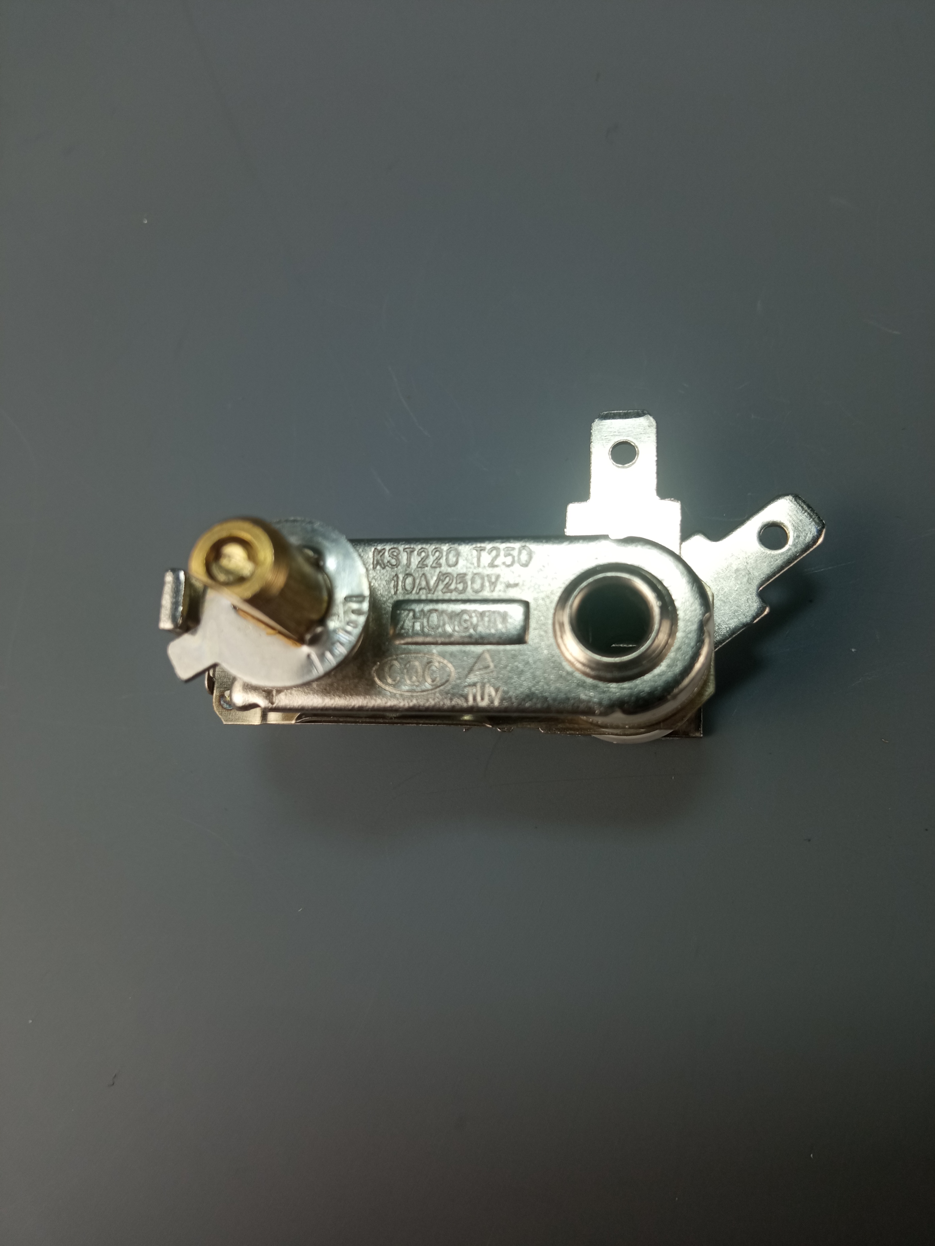 Биметаллический регулируемый термостат 30-260С KST220 10A/250V