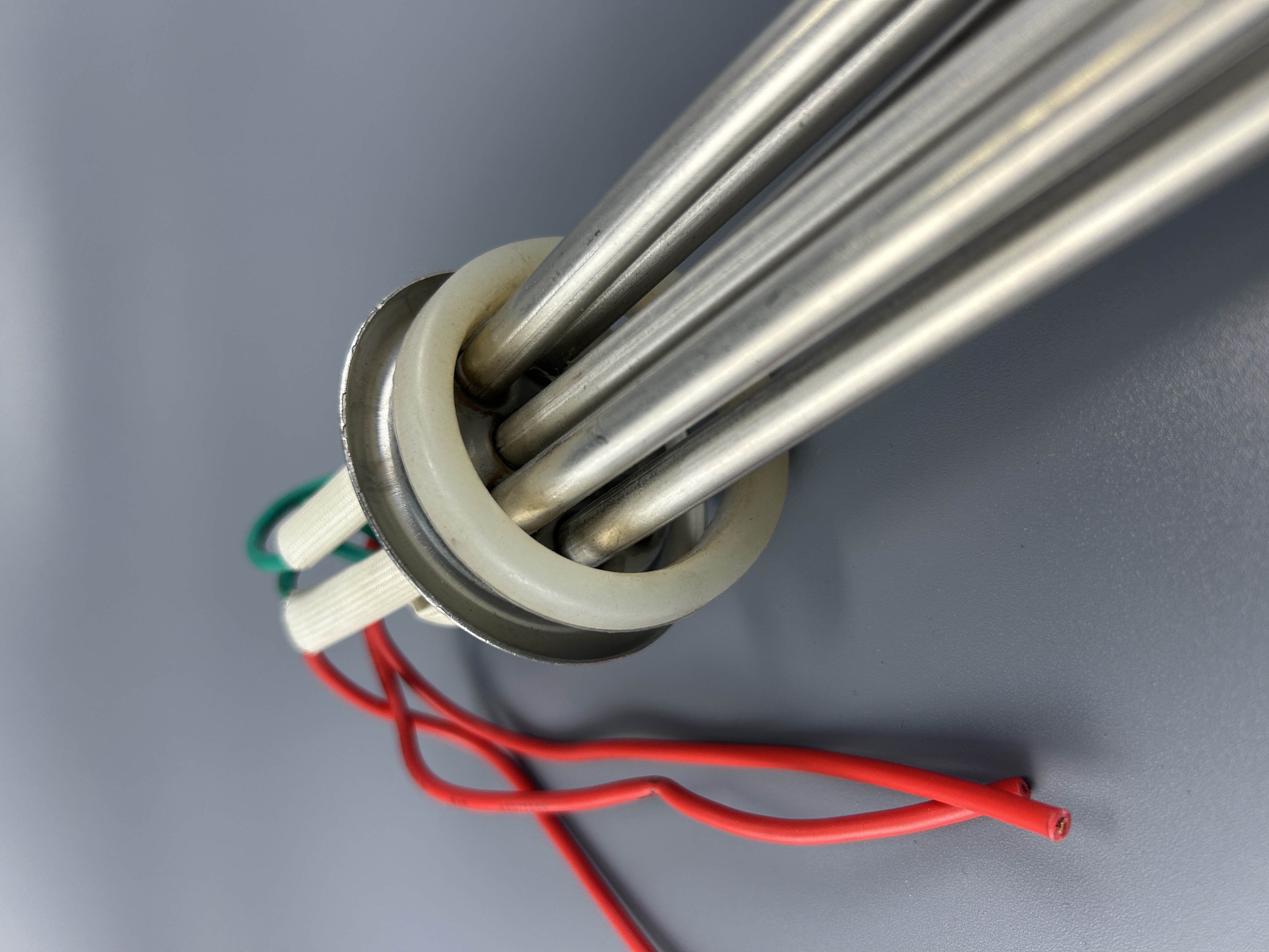 ТЭН фланец RF D64 12000W 380V нержавейка с прокладкой