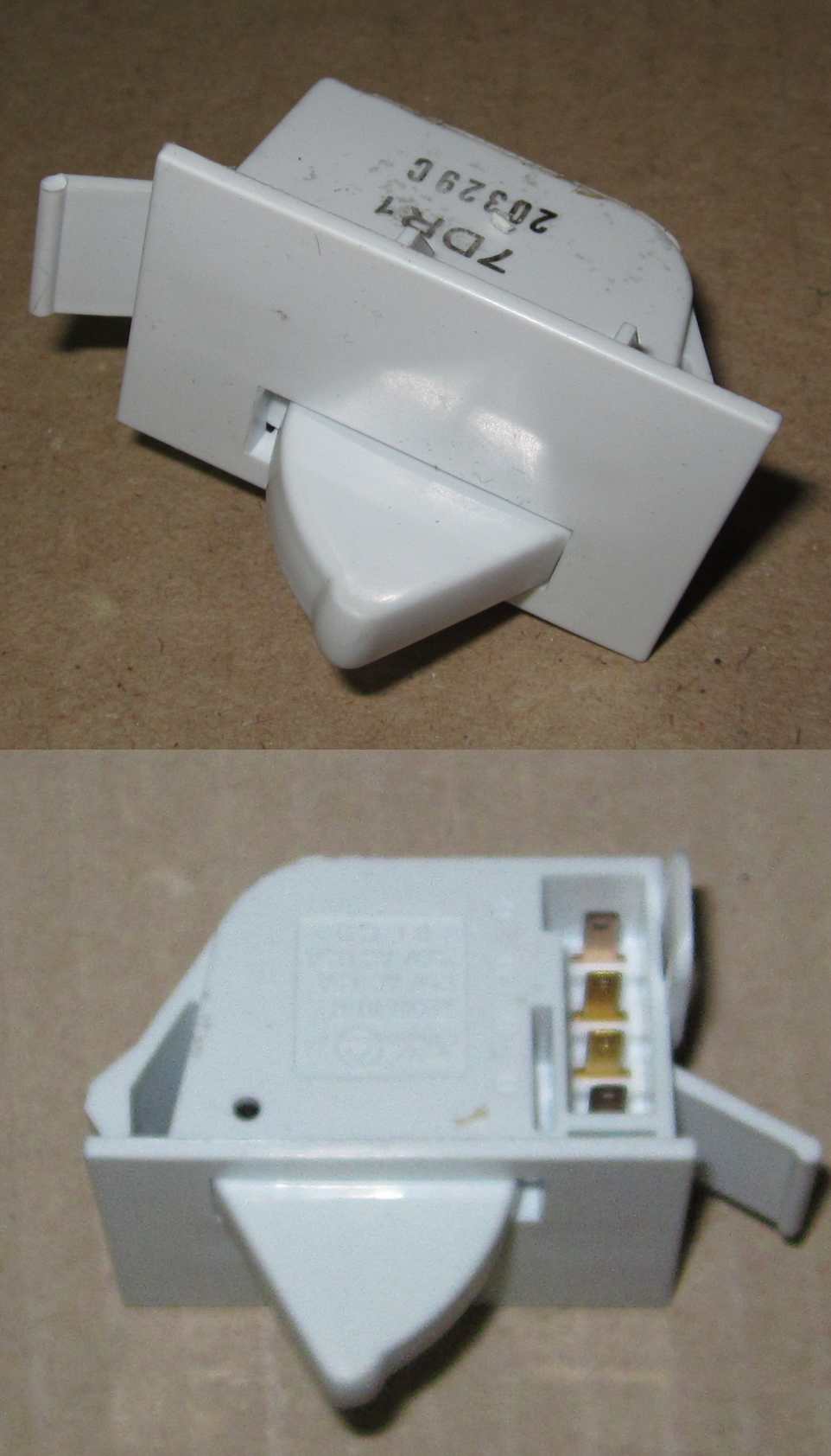 Кнопка ВОК Выключатель света холодильника DAEWOO R DW551 (3018124000) (4137314)