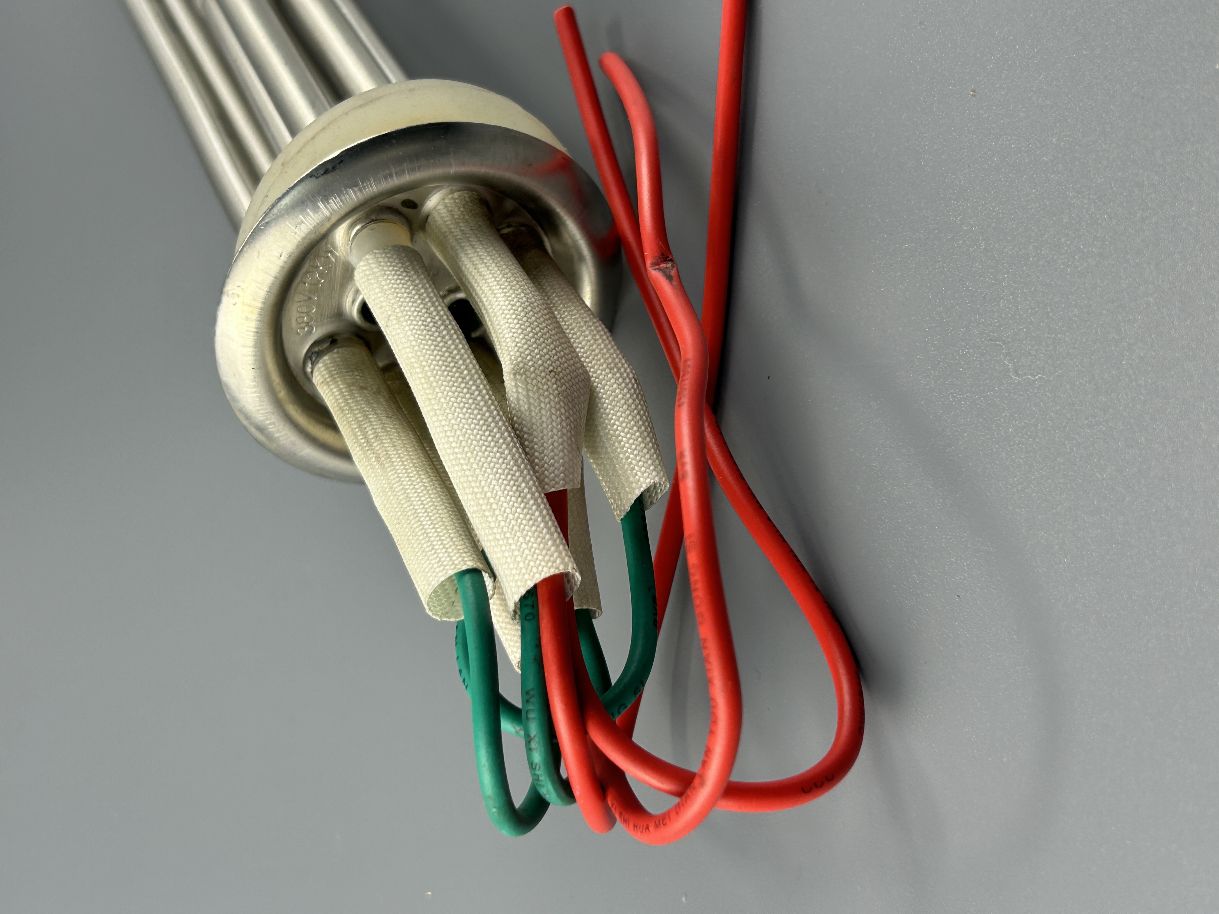 ТЭН фланец RF D64 12000W 380V нержавейка с прокладкой