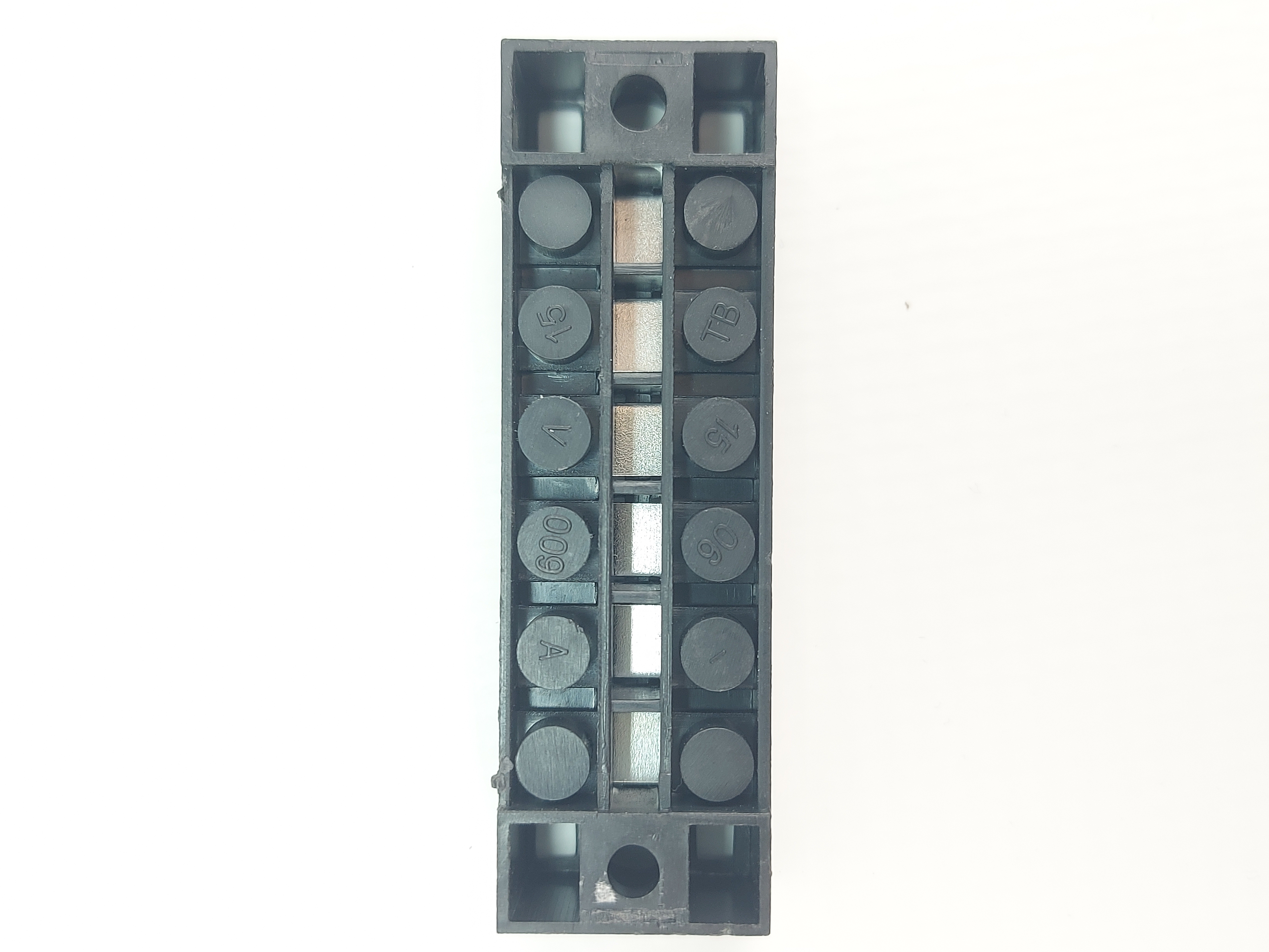 Клеммная колодка винтовая с крышкой TB-1506 600В/15А (00000012970)