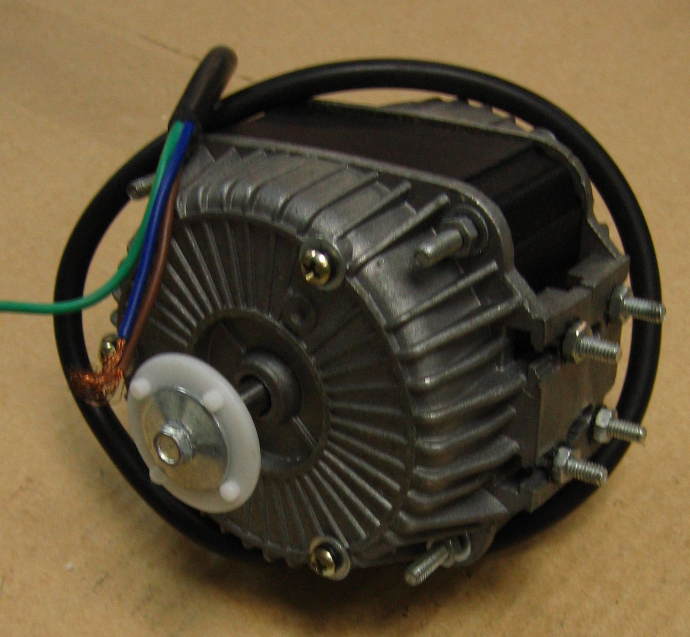 Мотор (двигатель) вентилятора обдува 16W N16-25 / LTF (YZF 16-25) 220V 1300/1550RPM 