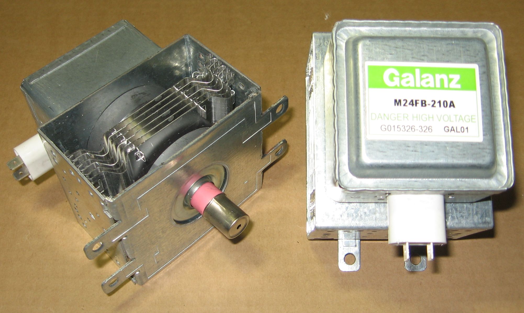 Магнетрон для микроволновой печи 1000W 2M24FB-210A GALANZ