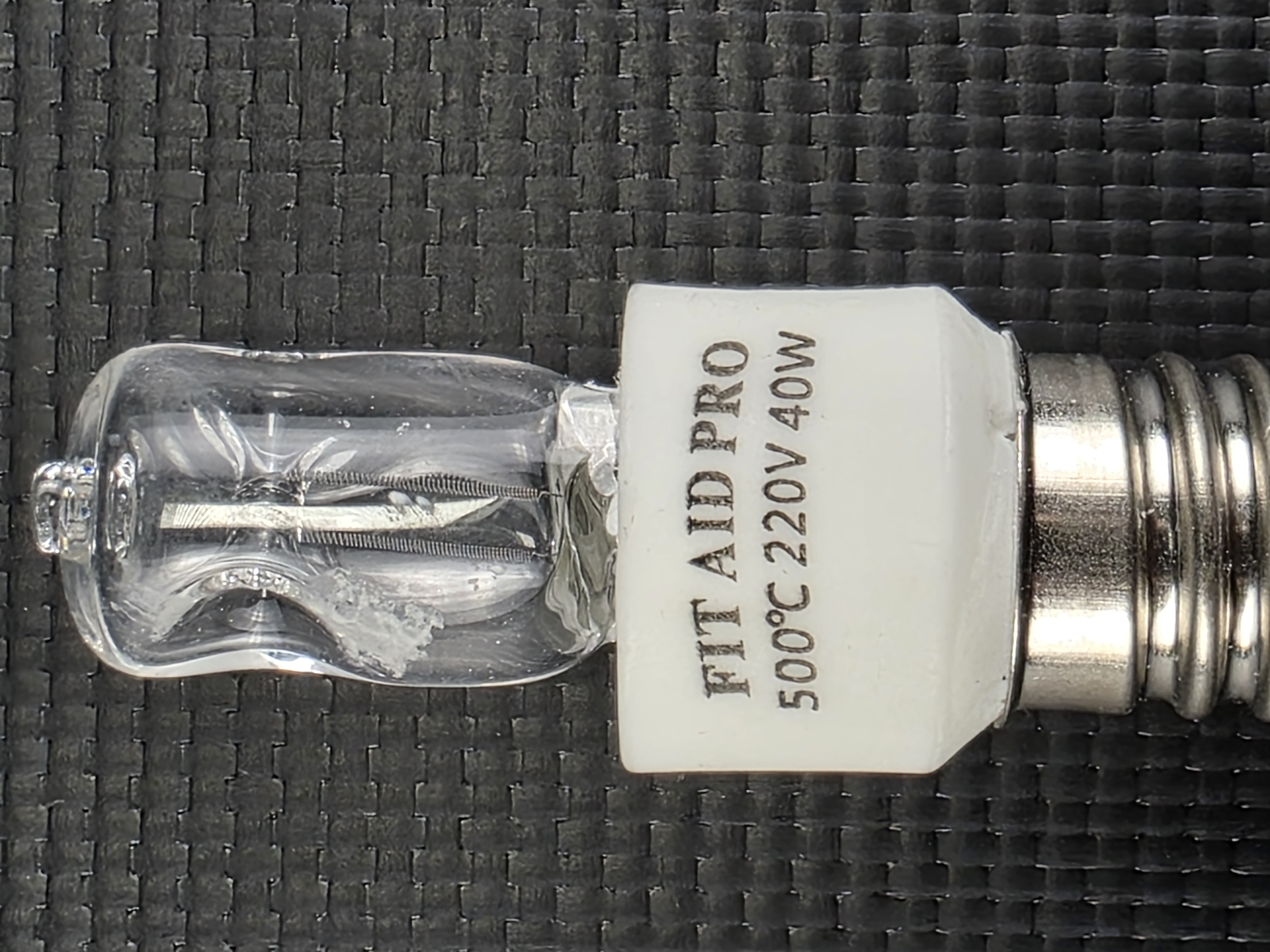 Лампа галогенная для духовых шкафов 40W E14 220V 500C Aolijia