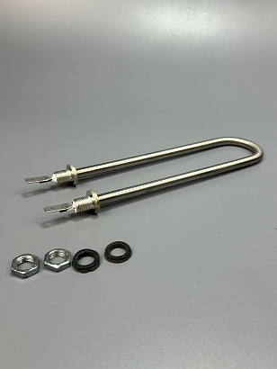 ТЭН Водяной 1,5 кВт  220 В (36см, нерж,U обр.) шир.40 мм.