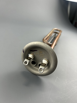 ТЭН фланец RF d-64 мм. - 2,0 кВт. скрепка D64/2000W/М6 медь, клеммы под винт М4 (вз. THERMEX 66059)