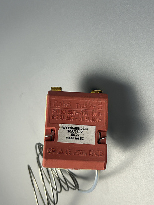 Термостат капиллярный регулируемый 50-320С WY320-653-21F6 20A/250V