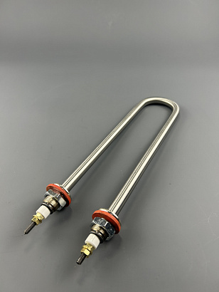 ТЭН водяной 2,0 кВт 220В М17 нержавейка U-образный L-255 мм