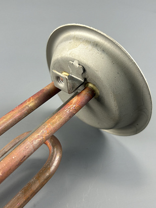 ТЭН фланец RF D92 1500W М6 медный, верт. в/з 17451000000783 клеммы ("папа")