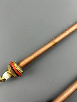 ТЭН водяной 3,0 кВт 3800В М18 медь U-образный L-315 мм