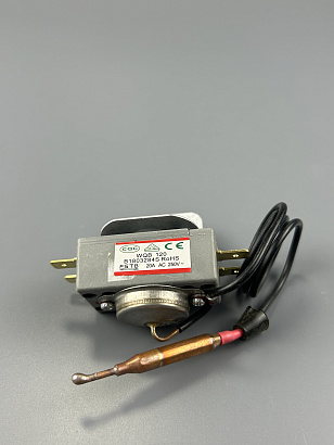 Термостат защитный для водонагревателя 120C WQB120 20A/250V L-500 мм