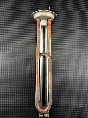 ТЭН фланец RF D64 1500W М6 скрепка, медный, для Polaris