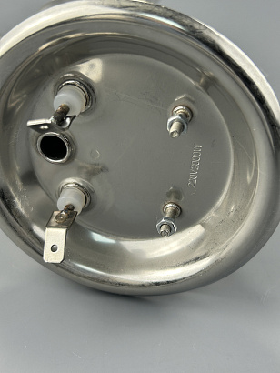 ТЭН фланец RF D92/2000W/М6 Г-образный, нержавейка 