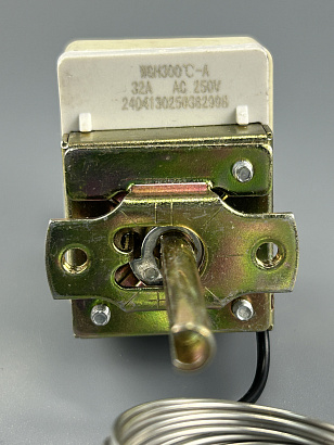 Термостат капиллярный регулируемый ??-300C 32A/250V L-2500 мм длина щупа 8,8 см