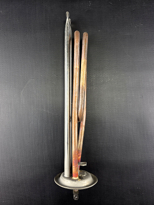 ТЭН фланец RF D64 1500W М6 скрепка, медный, для Polaris