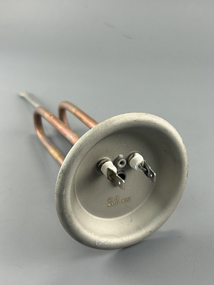 ТЭН фланец RF D92 1500W М6 медный, верт. в/з 17451000000783 клеммы ("папа")