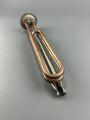 ТЭН фланец RF d-64 мм. - 2,0 кВт. скрепка D64/2000W/М6 медь, клеммы под винт М4 (вз. THERMEX 66059)