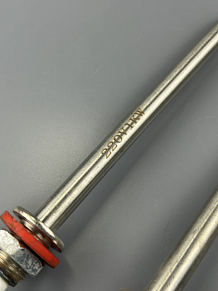 ТЭН водяной 1,0 кВт 220В М17 нержавейка U-образный L-200 мм