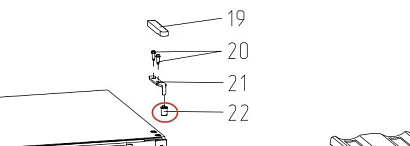 Втулка верхней петли холодильника Атлант (ATLANT 771154502600)