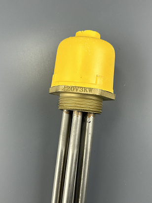 Блок ТЭН для котла 3,0 кВт/220В, L23,5 см, 42 мм с трубкой под датчик