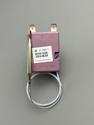 Терморегулятор капиллярный регулируемый WHD-320E, 16A/250V для паяльника ПП труб