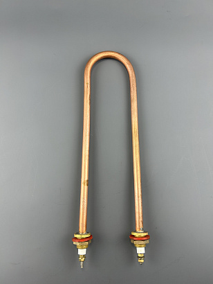 ТЭН водяной 3,0 кВт 3800В М18 медь U-образный L-315 мм