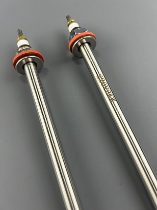 ТЭН водяной 2,0 кВт 220В М17 нержавейка U-образный L-255 мм