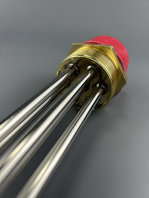 Блок ТЭН для котла 15,0 кВт/230/380В, L41 см, 59 мм с трубкой