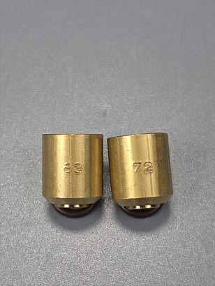 Комплект сопел (форсунок) М6x0,75 Дарина GM 141, 241, 341 с термостатом, под сжиженный газ ВДГО