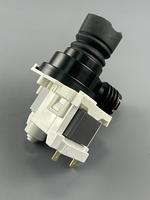 Насос посудомоечной машины 3 защелки Leili BPX2-28L 30W с улиткой, клеммы назад